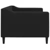 vidaXL Letto da giorno nero 80x200 cm in tessuto Anteprima dell’immagine prodotto 4