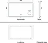 Badspiegel mit Bluetooth 120×70cm Uhr Schminkspiegel Produktbild-Vorschau 10