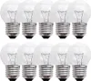 10 x Leuci Glühbirne Tropfen 25W E27 klar Glühlampe Produktbild-Vorschau 3