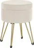 SONGMICS Sitzhocker, Hocker mit Stauraum, Samt Produktbild-Vorschau 2