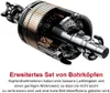 A cutaway view of an electric motor with text describing its features. Produktbild-Vorschau