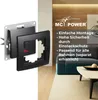 Schalter McPower ''Flair'', 250V/10A, UP, matt schwarz mit Produktbild-Vorschau 4