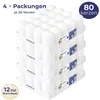 HORECA KAARSEN - Stompkaarsen, wit, Ø4x7 cm, set van 80 Productafbeelding-voorbeeld 1