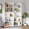 CASARIA® Étagère bibliothèque blanc 190 x 60 x 28 cm Meuble Voir les images du produit 2