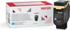 A Xerox cyan toner cartridge and its packaging are shown against a white background. Voir les images du produit