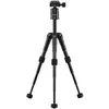 mantona 21182, 3 Bein(e), Schwarz, 49,5 cm Anteprima dell’immagine prodotto 2