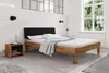 Bett Zigo 2 aus Wildeiche massiv 90x200 Kopfteil aus MDF Produktbild-Vorschau 3