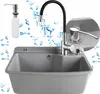 SIGO umyvadlo pro domácnost 60 cm, montáž na zeď –  dřez Náhled obrázku produktu 1