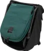A folded stroller is placed inside a black travel bag. Produktbild-Vorschau