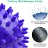 Massagebälle Faszienball, 3er Set Igelball Set, Spiked Produktbild-Vorschau 2