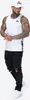 Maillot de bain homme coupe régulière CLOUSTA White/Black M Voir les images du produit 6
