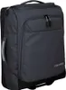 A dark gray rolling travel bag with black accents and wheels. Produktbild-Vorschau