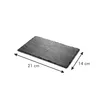 Servierplatte Schiefer GrandCHEF 21 x 14 cm Produktbild-Vorschau 3