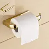 Toilettenpapierhalter 1 Stück, Messing Gold, Halb Geöffnet Produktbild-Vorschau 2