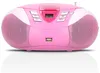 Lenco SCD-37 USB Pink - Tragbares FM-Radio mit Produktbild-Vorschau 2