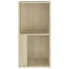 Étagère d'angle Chêne Sonoma 33x33x67 cm Matériau dérivé du Voir les images du produit 4