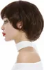 WIG ME UP Perücke kurz Pixie fransig Kastanie Braun Mix Produktbild-Vorschau 2