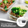 Meisterhome® Boîtes de conservation en verre - Set de plats Voir les images du produit 4