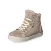 Ricosta Schnürstiefeletten MAREN Kinder Rauleder Taupe Produktbild-Vorschau 2