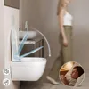 WC-Sitz D Form 46 x 36 cm Weiß Duroplast Toilettendeckel Produktbild-Vorschau 8