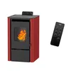 Peletová kamna Anita 7,6 kW Bordeaux Sannover + instalační Náhled obrázku produktu 2