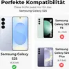 Marketing image showing compatibility of a phone case with different Samsung Galaxy models. Produktbild-Vorschau