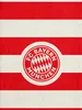 FC Bayern Handtuch gestreift rot/weiß Produktbild-Vorschau 3
