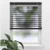 SOLUNA Alu-Jalousie schwarz matt 50 mm 110x180 cm Produktbild-Vorschau 1