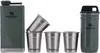 A set of Stanley shot glasses and a flask on a white background. Produktbild-Vorschau
