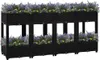 vidaXL Letto rialzato 160x40x71 cm in polipropilene Anteprima dell’immagine prodotto 2