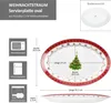 Weihnachtstraum Servierplatte oval Porzellan 35,5x24,3cm Produktbild-Vorschau 6