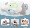 A pillow with highlighted features and lifestyle shots of people using it. Anteprima dell’immagine prodotto