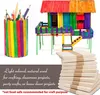 Handi Stitch 1000er Pack Holzstäbchen zum Basteln - 1000x Produktbild-Vorschau 12