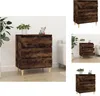 vidaXL Sideboard Räuchereiche 60x35x70 cm Holzwerkstoff -  Produktbild-Vorschau 1