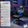 Kancelářská židle Mike ve sportovním stylu Náhled obrázku produktu 10