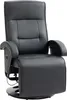 HOMCOM Poltrona relax girevole con funzione reclinabile e Anteprima dell’immagine prodotto 10