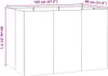 vidaXL Fioriera nera 120x80x80 cm in acciaio Anteprima dell’immagine prodotto 8