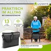 Juskys Rollator Vital faltbar, leicht, höhenverstellbar - Produktbild-Vorschau 6
