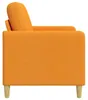 Canapé vidaXL avec rangement, jaune foncé, 122 x 78 x 87 Voir les images du produit 4