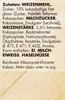 A close-up of text on a light brown background, likely ingredient or nutritional information. Náhľad obrázku produktu