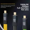 USB C-C 3.2 gen2 Typ-C Kabel 5A PD 100W Handy Laptop Produktbild-Vorschau 4