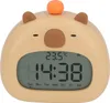 A cute capybara-shaped alarm clock is shown against a white background. Náhled obrázku produktu