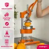 Sareva Citruspers - Gietijzer - Model Sifon - Zwart Productafbeelding-voorbeeld 8