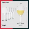 KOTARBAU® 6er Set Weißweingläser 245 ml Glas Weingläser Produktbild-Vorschau 4