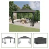 The Living Store Pavillon mit Seitenwänden & Doppeldach 3x4 Produktbild-Vorschau 7