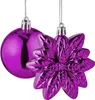 Set da 100 palline di Natale Relaxdays, luccicanti, opache Anteprima dell’immagine prodotto 6