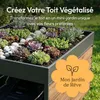 CASABEL Abri pour robot tondeuse, acier galvanisé, finition Voir les images du produit 5
