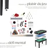 Table de jeu multifonction SirGameALot 15-en-1 avec Voir les images du produit 7