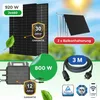 Balkonkraftwerk 920W 2x460W Bifazial + Marstek M2-800 + Produktbild-Vorschau 1