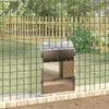 vidaXL Nourrisseur pour lapins Argent 33,5 x 25,5 x 45,5 cm Voir les images du produit 3